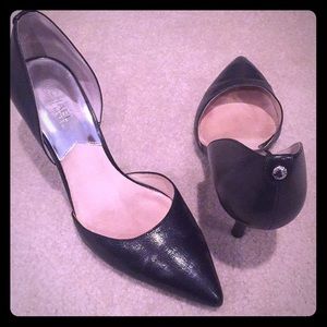MICHAEL Michael Kors black leather heels